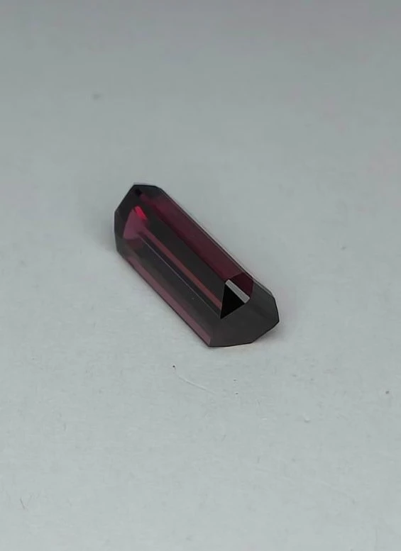 7.99ct Natural Tourmaline Emerald Cut Faceted Loose Gemstone From Afghanistan — view 3